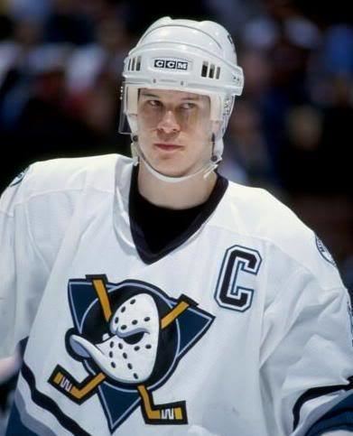 Paul Kariya NHL AllDecade Team 1990s Mighty Ducks of Anaheim