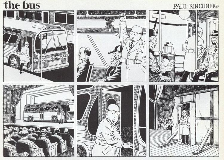 Paul Kirchner The bus Illustrations