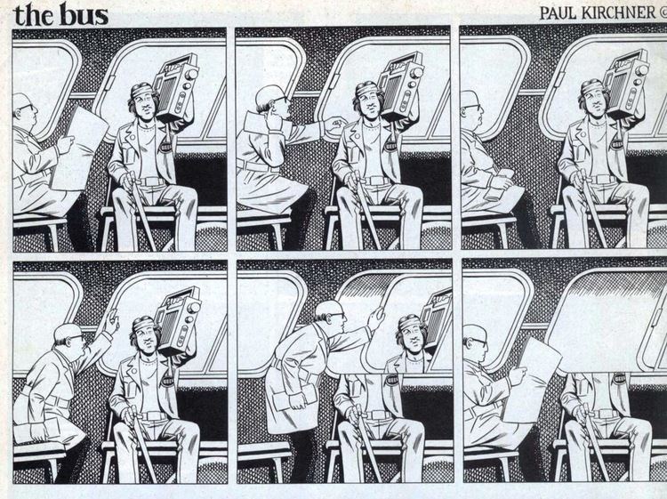 Paul Kirchner The Bus by Paul Kirchner Conversazioni sul Fumetto