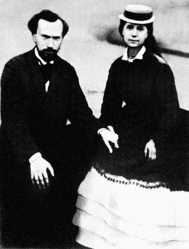 Paul Lafargue 1870 Laura Marx and Paul Lafargue
