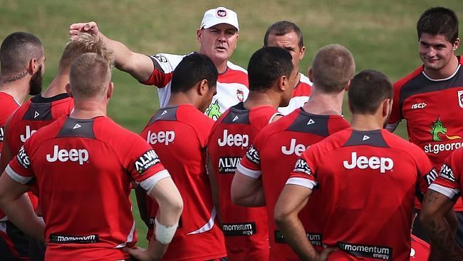Paul McGregor (rugby league) Something about St George Illawarra Dragons coach Paul