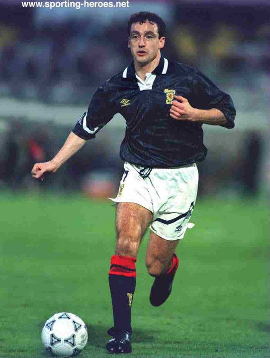 Paul McStay Paul McSTAY Scottish International football Caps Scotland
