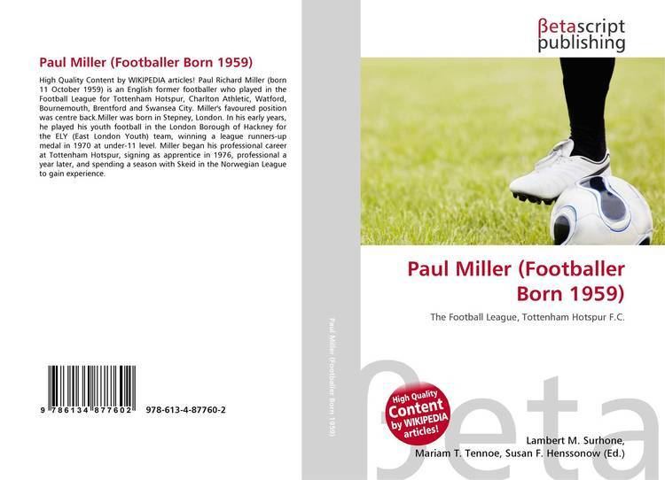 Paul Miller (footballer, born 1959) Search results for Paul Miller
