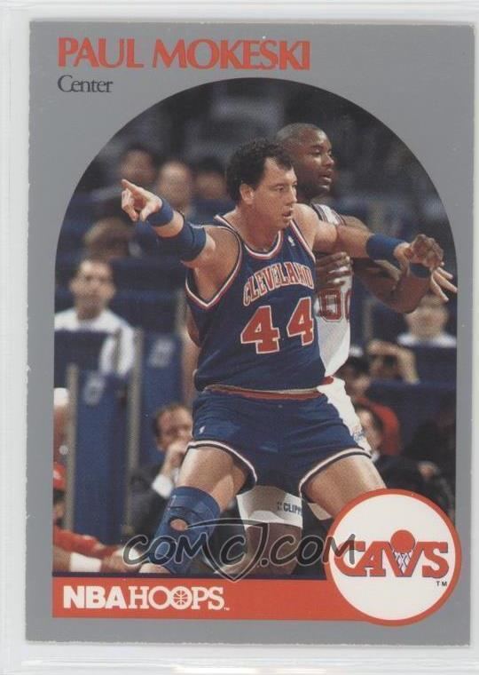 Paul Mokeski 199091 NBA Hoops 76 Paul Mokeski COMC Card Marketplace