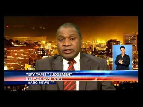 Paul Ngobeni Legal analyst Paul Ngobeni on the spy tape judgement YouTube