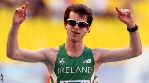 Paul Pollock Rio 2016 Paul Pollock makes Ireland marathon team BBC Sport