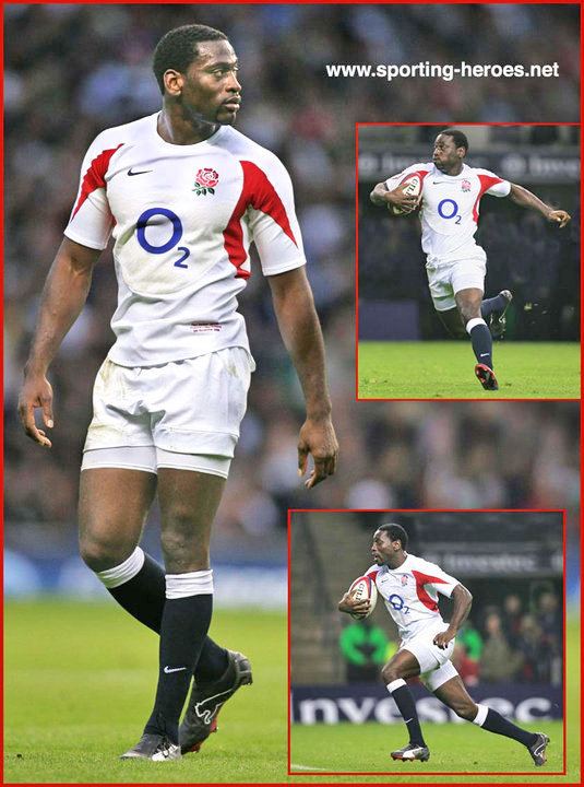 Paul Sackey Paul SACKEY International Rugby Union Caps for England England