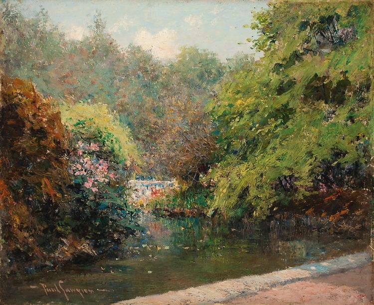 Paul Sawyier Rare 1914 Brooklyn Oil Painting By Kentucky Impressionist