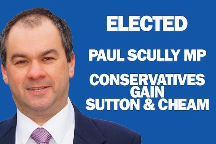 Paul Scully General Election 2015 Conservative Paul Scully takes Sutton and
