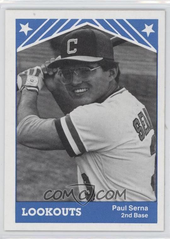 Paul Serna 1983 TCMA Chattanooga Lookouts Base 2 Paul Serna COMC Card