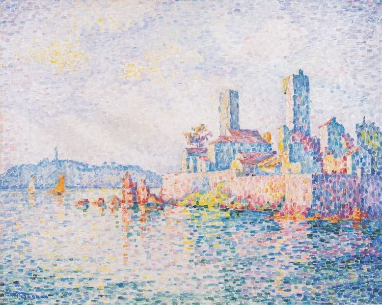 Paul Signac Antibes the towers 1911 Paul Signac WikiArtorg