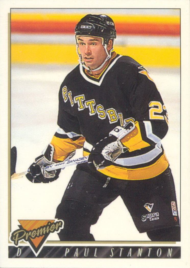 Paul Stanton Paul Stanton Players cards since 1990 1994 penguinshockey