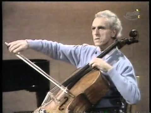 Paul Tortelier Master Class Elgar Cello Concerto P Tortelier 1974 YouTube