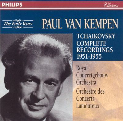 Paul van Kempen The Complete Tchaikovsky Recordings 19511955 Paul van