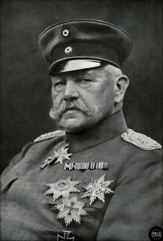 Paul von Hindenburg Paul von Hindenburg deutscher Militr und Politiker
