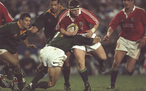 Paul Wallace (rugby union) Paul Wallace rugby Lion from South Africa 1997 Telegraph