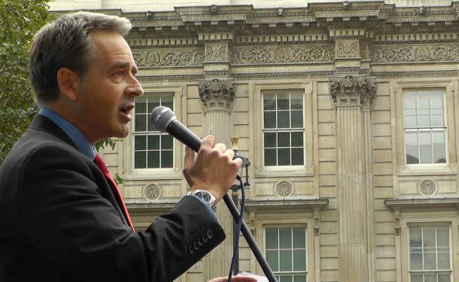 Paul Weston (politician) Video British politician Paul Weston speaks at march held