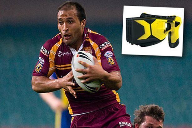 Paul Whatuira Rugby League star Paul Whatuira tasered by police after alleged
