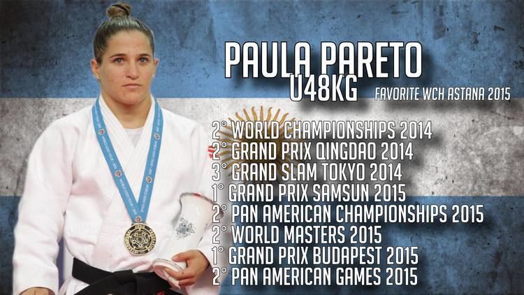 Paula Pareto JudoInside News Argentine Paula Pareto World Champion U48kg