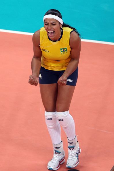 Paula Pequeno Paula Pequeno Photos Olympics Day 7 Volleyball Zimbio