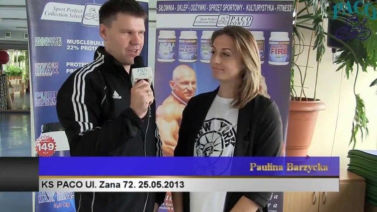 Paulina Barzycka Paulina Barzycka z wizyt w KS Paco przy ul Zana 72 w Lublinie