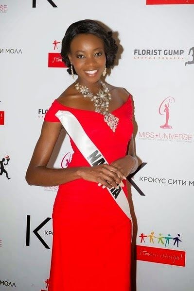 Paulina Malulu Paulina Malulu named Miss Earth Namibia 2014 The third