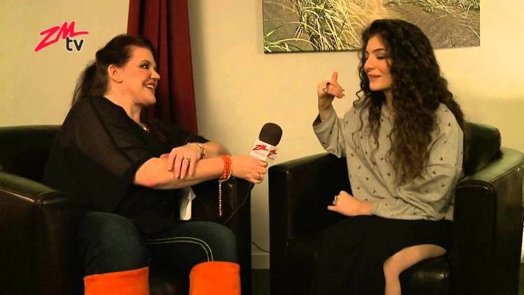 Pauline Gillespie ZMTV Lorde Interview Polly Speaks to Lorde Before The