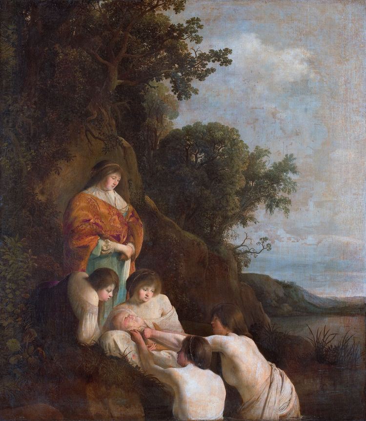 Paulus Bor FileThe pharaos daughter finds Moses by Paulus Bor and Cornelis