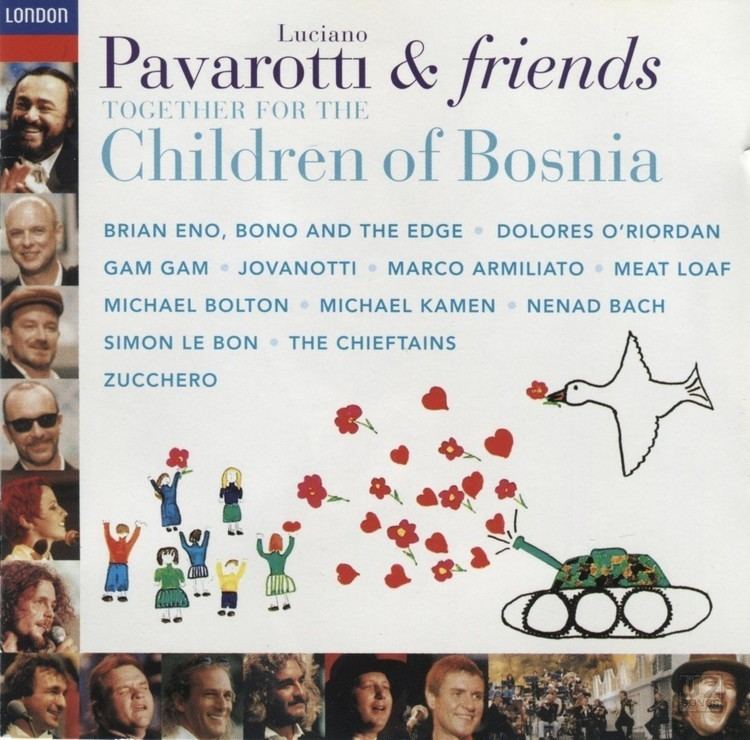Pavarotti & Friends for the Children of Bosnia wwwu2songscomimagesdiscofullX909401jpg