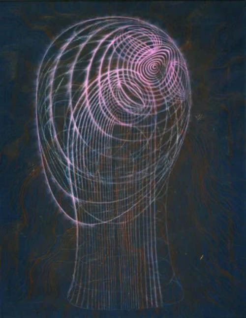 Pavel Tchelitchew Pavel Tchelitchew Spiral Head 1954 oil on canvas