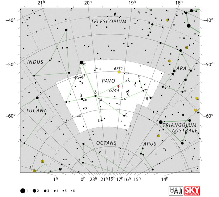 Pavo (constellation) Pavo Constellation Facts Myth Stars Location Deep Sky Objects