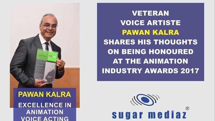 Pawan Kalra Pawan Kalra On being honoured for Excellence in Voice Acting YouTube