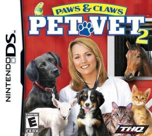 Paws and Claws: Pet Vet Paws amp Claws Pet Vet 2 Box Shot for DS GameFAQs