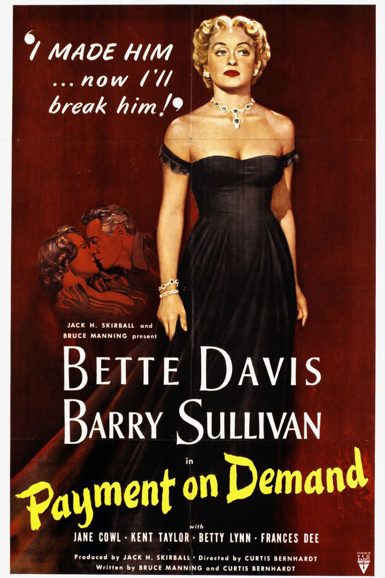 Payment on Demand wwwgstaticcomtvthumbmovieposters57997p57997