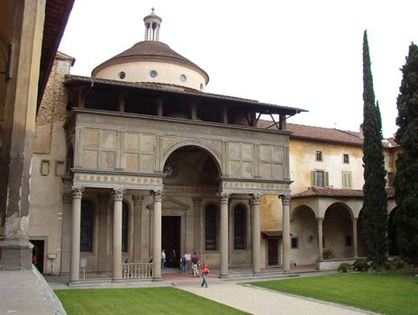 Pazzi family Pazzi chapel Santa Croce Florence
