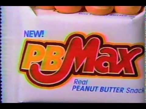 PB Max PB Max candy bar commercial 1991 YouTube