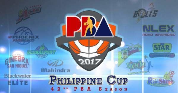 PBA Philippine Cup 2017 PBA Philippine Cup Schedule Results and Team Standings