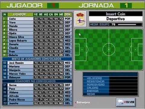 PC Fútbol Pc Futbol 20 YouTube