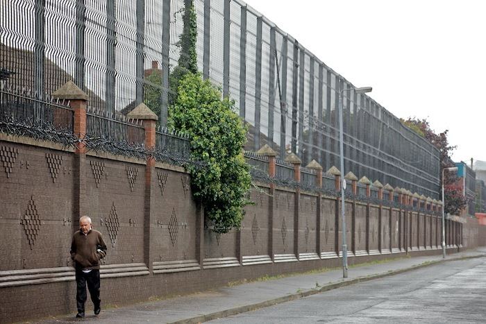 Peace lines Borders and BarriersThe Belfast Peace Lines Richard Wainwright