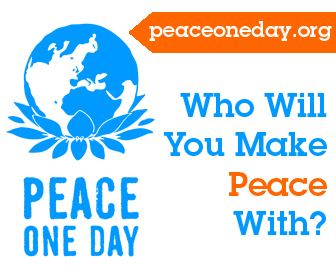 Peace One Day SAYS NO MORE Partner with Peace One Day