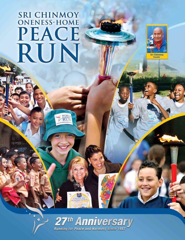 Peace Run Canada The Sri Chinmoy OnenessHome Peace Run