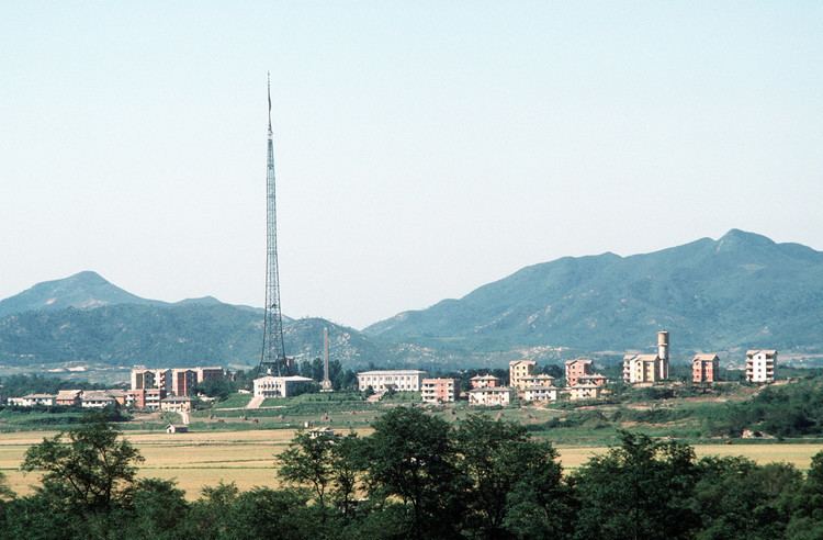 Peace Village (North Korea) The mysterious fake town on North Korea39s border New York Post