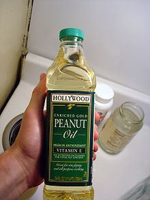 Peanut oil httpsuploadwikimediaorgwikipediacommonsthu