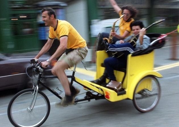 Pedicab Driver Harringay pedicab driver fined for blaring music in Regent Street