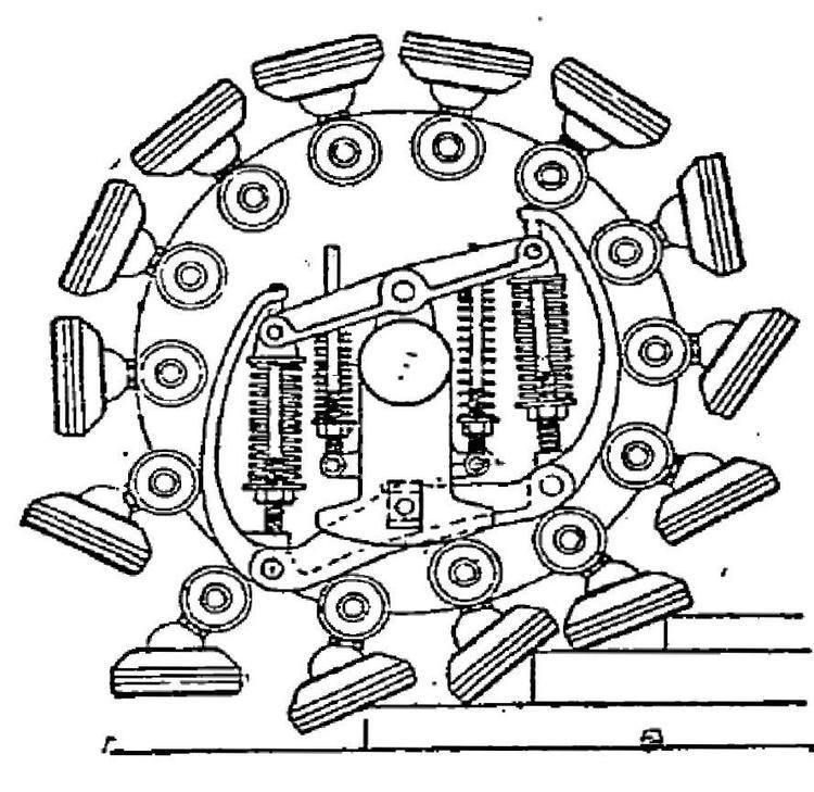 Pedrail wheel
