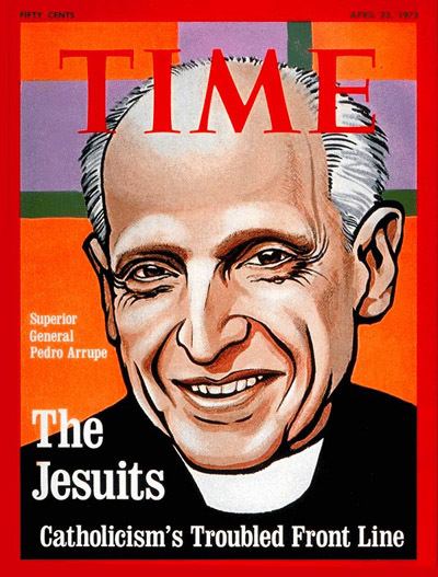 Pedro Arrupe TIME Magazine Cover Jesuit Pedro Arrupe Apr 23 1973 Religion