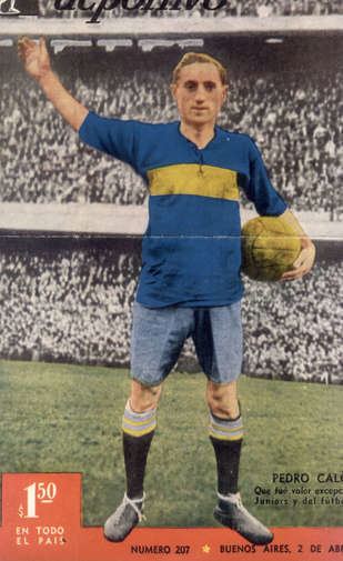 Pedro Calomino The Antique Football Boca Juniors Legend Pedro Calomino