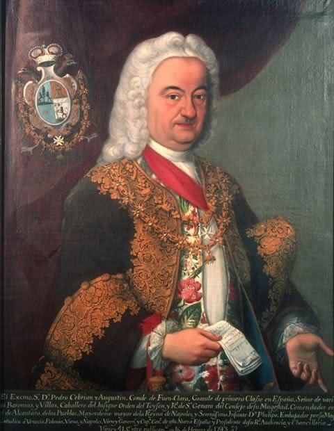 Pedro Cebrian, 5th Count of Fuenclara