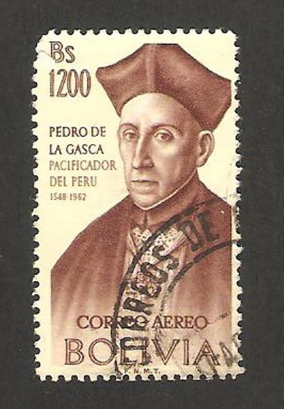 Pedro de la Gasca Sello pedro de la gasca pacificador del Per 1200 de