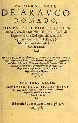 Pedro de Oña Sources of Peru The Spanish Conquest Pedro de Oa Primera parte